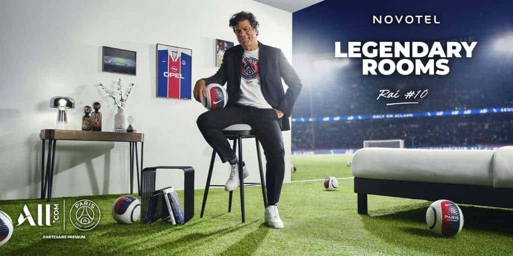 Novotel e PSG homenageiam Raí