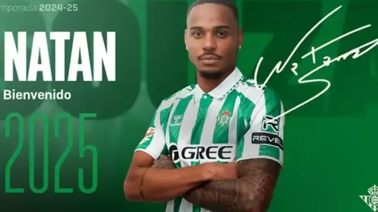 Betis confirma compra definitiva do zagueiro Natan, ex-Flamengo