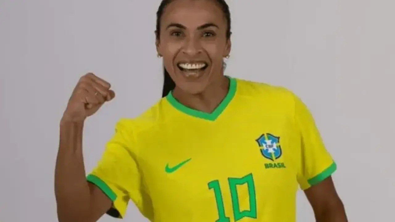Marta é convocada para a Copa América Feminina no Equador aos 39 anos