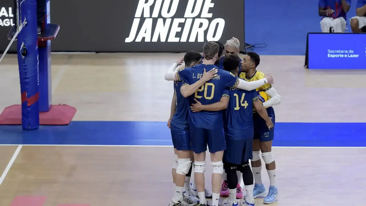 Liga das Nações: Brasil sofre derrota apertada para Cuba no vôlei masculino