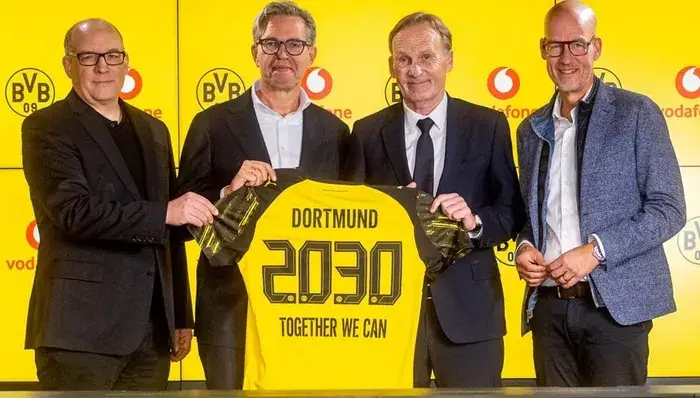 Borussia Dortmund anuncia Vodafone