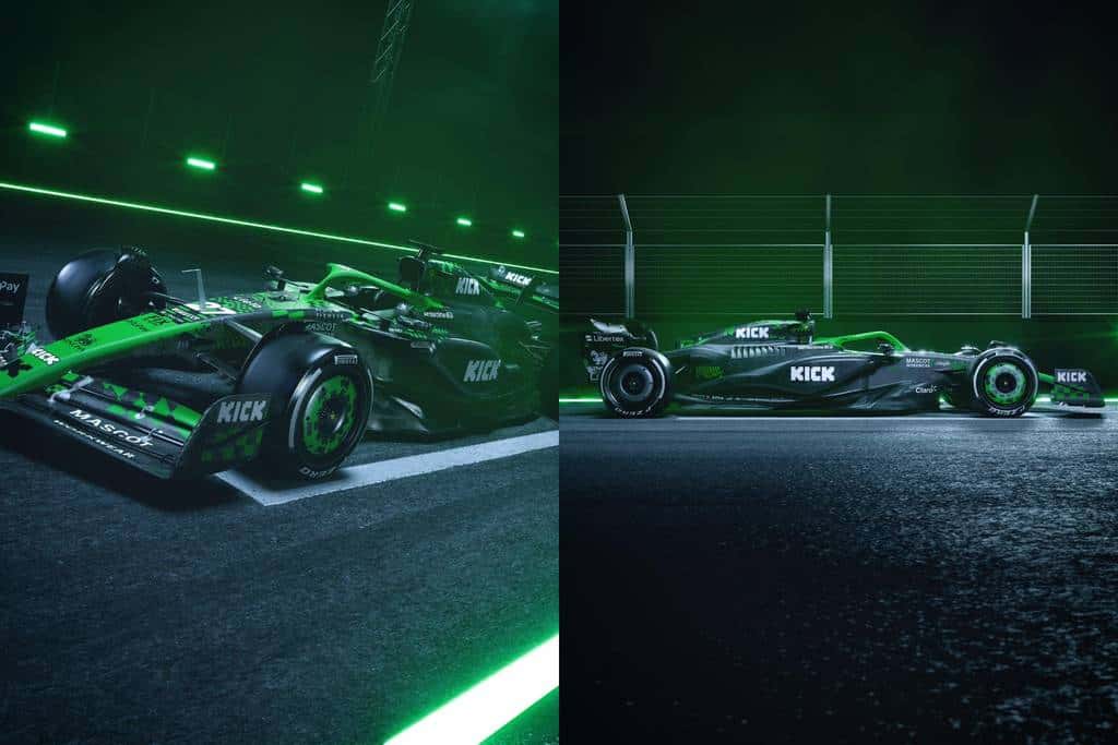 Sauber apresenta design pixelado inovador para o GP da Espanha de F1