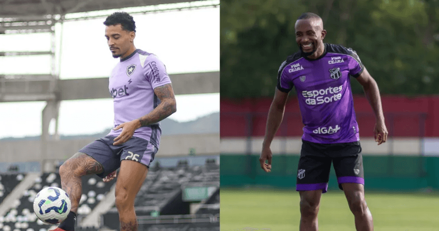 Botafogo e Ceará se enfrentam em jogo crucial pelo G6 do Brasileirão