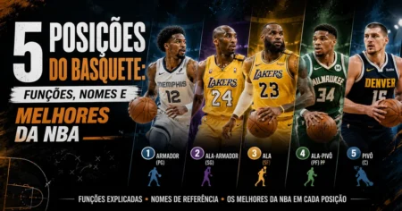 Posições do Basquete Funções, Nomes e Melhores da NBA