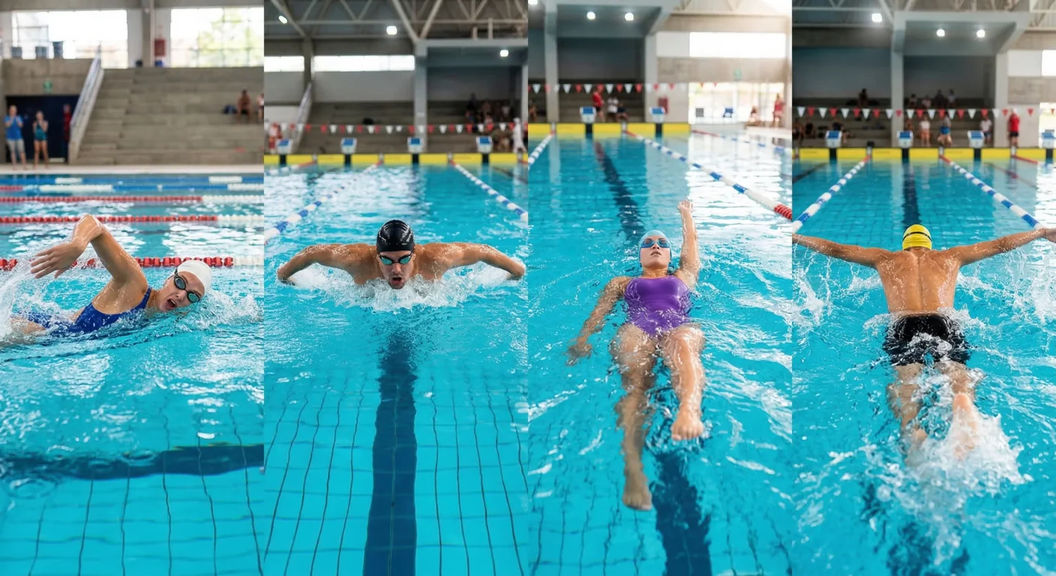 Estilos da Natação: Conheça os 4 Nados Oficiais Estilos da Natação Conheça os 4 Nados Oficiais