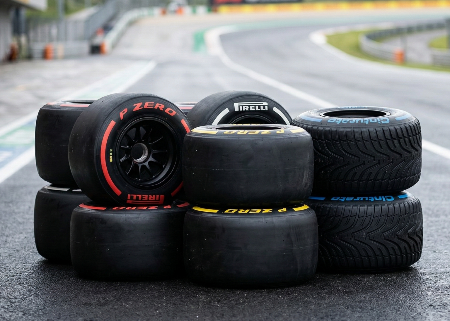 Pneus de Fórmula 1