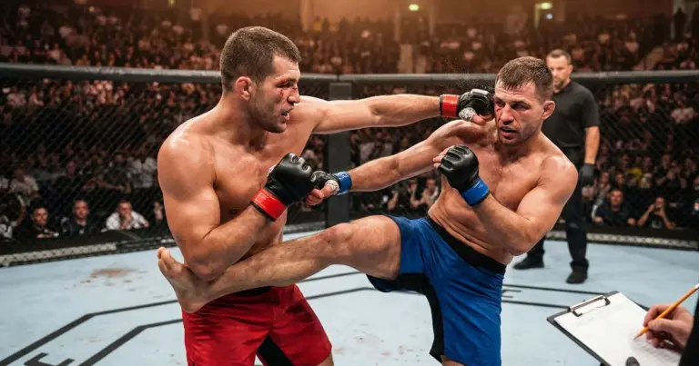 Como Funciona a Pontuação no MMA