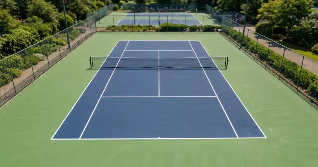 Tamanho da Quadra de Tênis: Medidas Oficiais Tamanho da Quadra de Tênis Medidas Oficiais