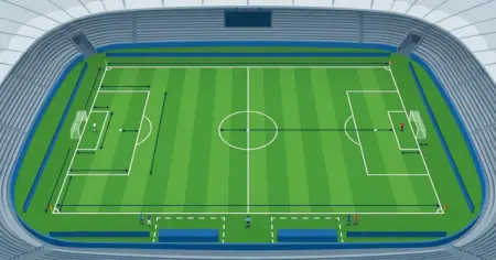 Tamanho do Campo de Futebol Medidas Oficiais FIFA