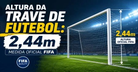Altura da Trave de Futebol