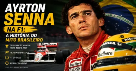 Ayrton Senna na F1 A História do Mito Brasileiro