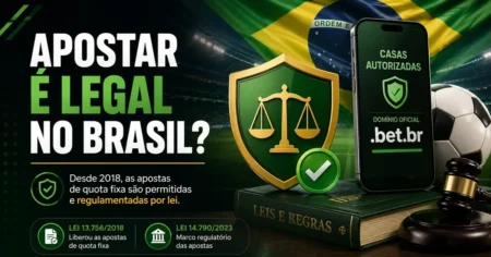 Apostas Esportivas São Legais no Brasil? Lei e Regras Apostas esportivas legais no Brasil: regulamentação da Lei 14.790/2023 e da Secretaria de Prêmios e Apostas no domínio .bet.br