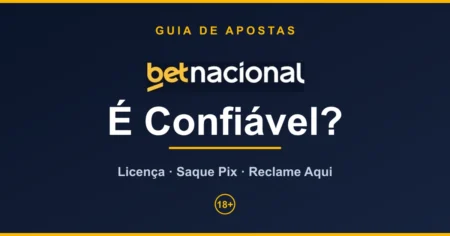 Betnacional é confiável? Análise da casa de apostas licenciada