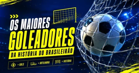 Ranking dos maiores artilheiros da história do Brasileirão: bola no fundo da rede em gol