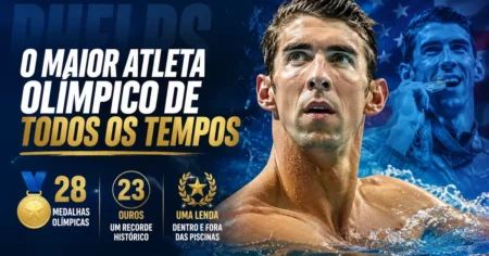 Michael Phelps: Biografia, Medalhas e Recordes Michael Phelps, nadador norte-americano com 28 medalhas olímpicas e 23 de ouro, o maior atleta olímpico da história